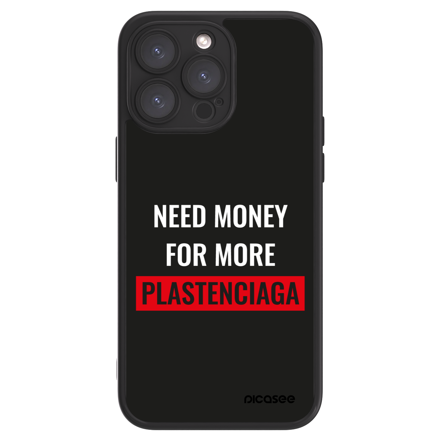 Picasee ULTIMATE CASE για Apple iPhone 15 Pro Max - More PLASTENCIAGA