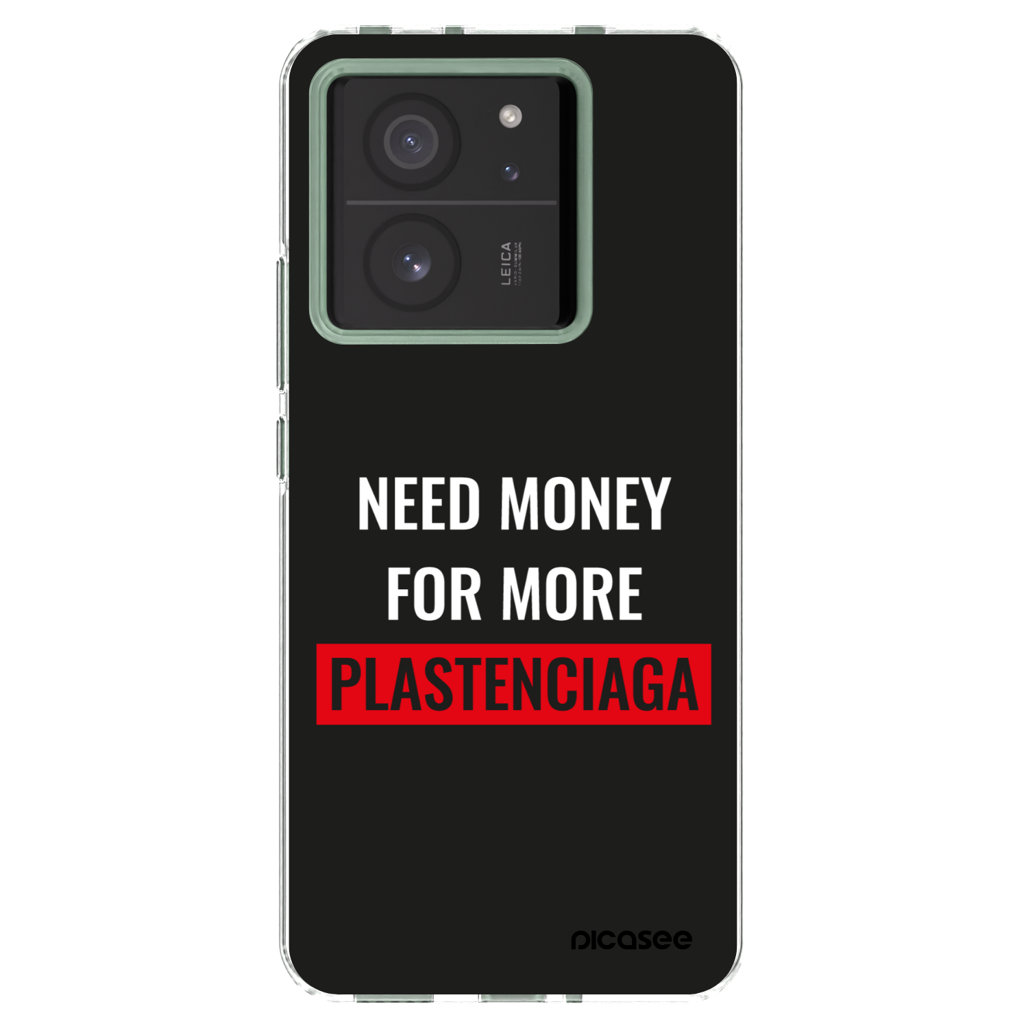 Picasee διαφανής θήκη σιλικόνης Xiaomi 13T - More PLASTENCIAGA