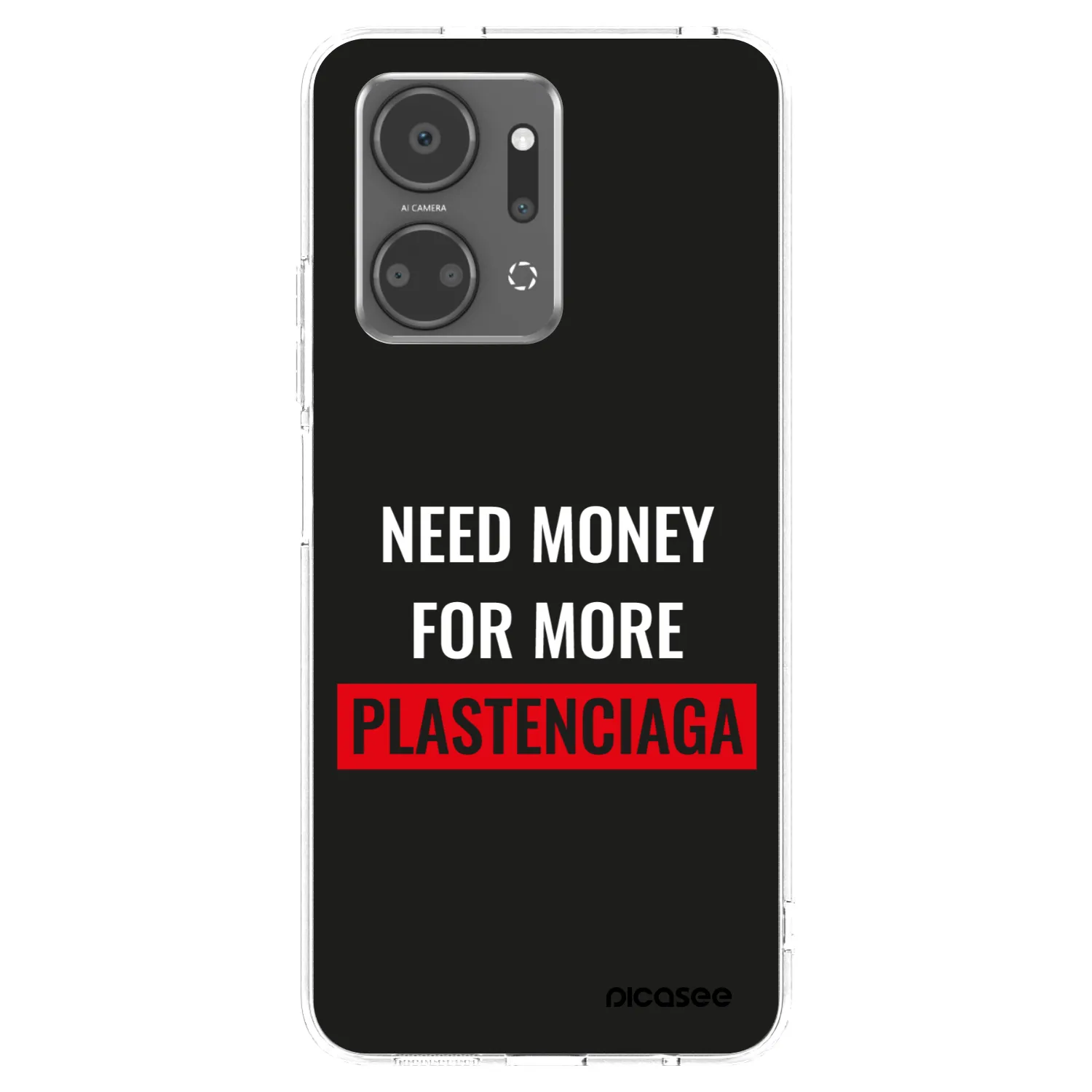 Picasee διαφανής θήκη σιλικόνης Honor X7a - More PLASTENCIAGA