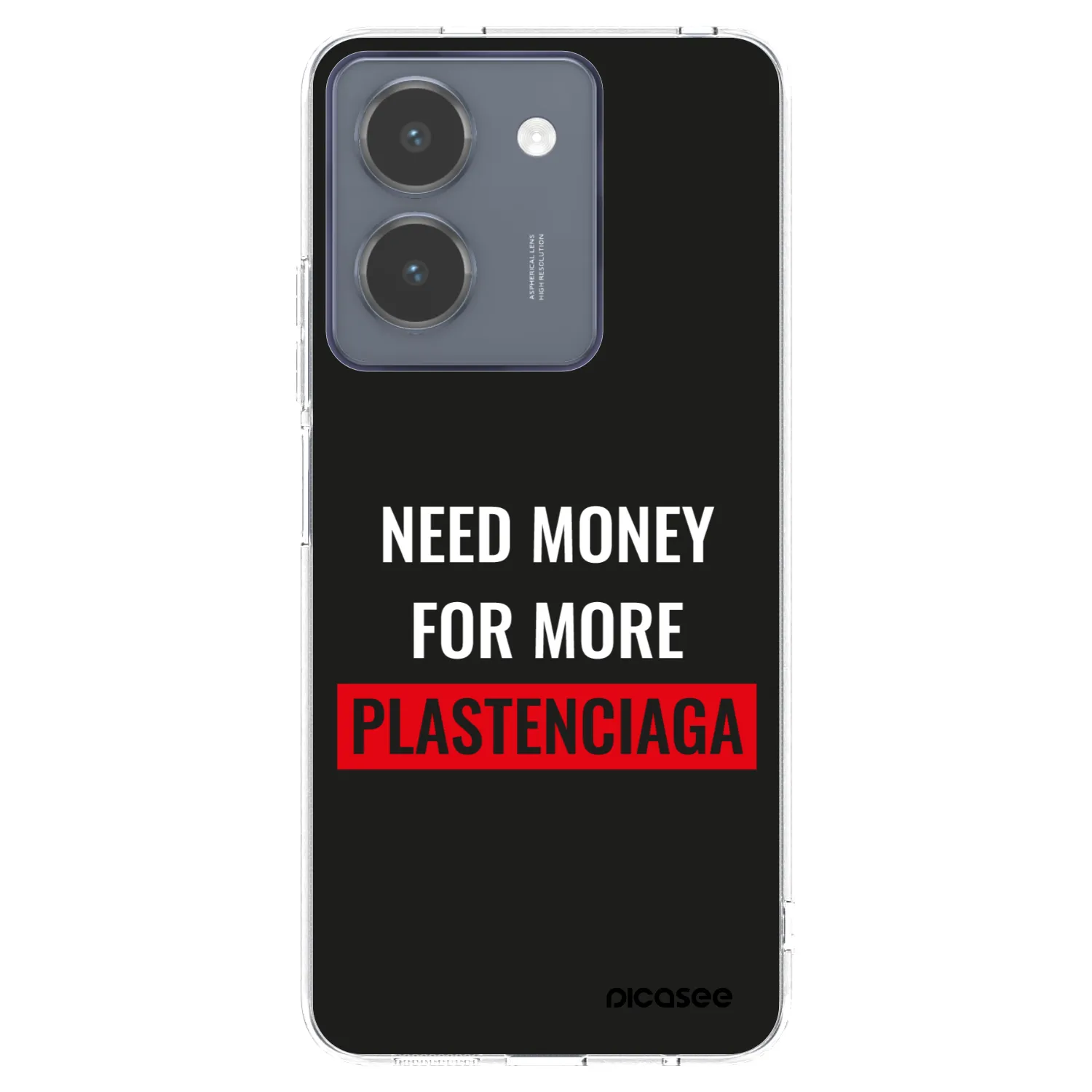 Picasee διαφανής θήκη σιλικόνης Vivo Y36 4G - More PLASTENCIAGA