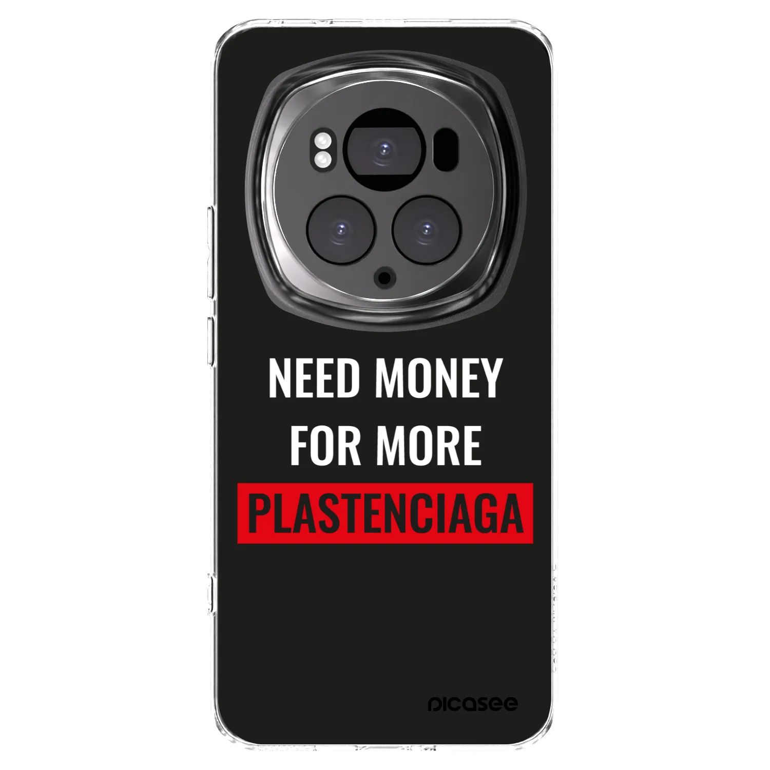 Picasee διαφανής θήκη σιλικόνης Honor Magic6 Pro - More PLASTENCIAGA