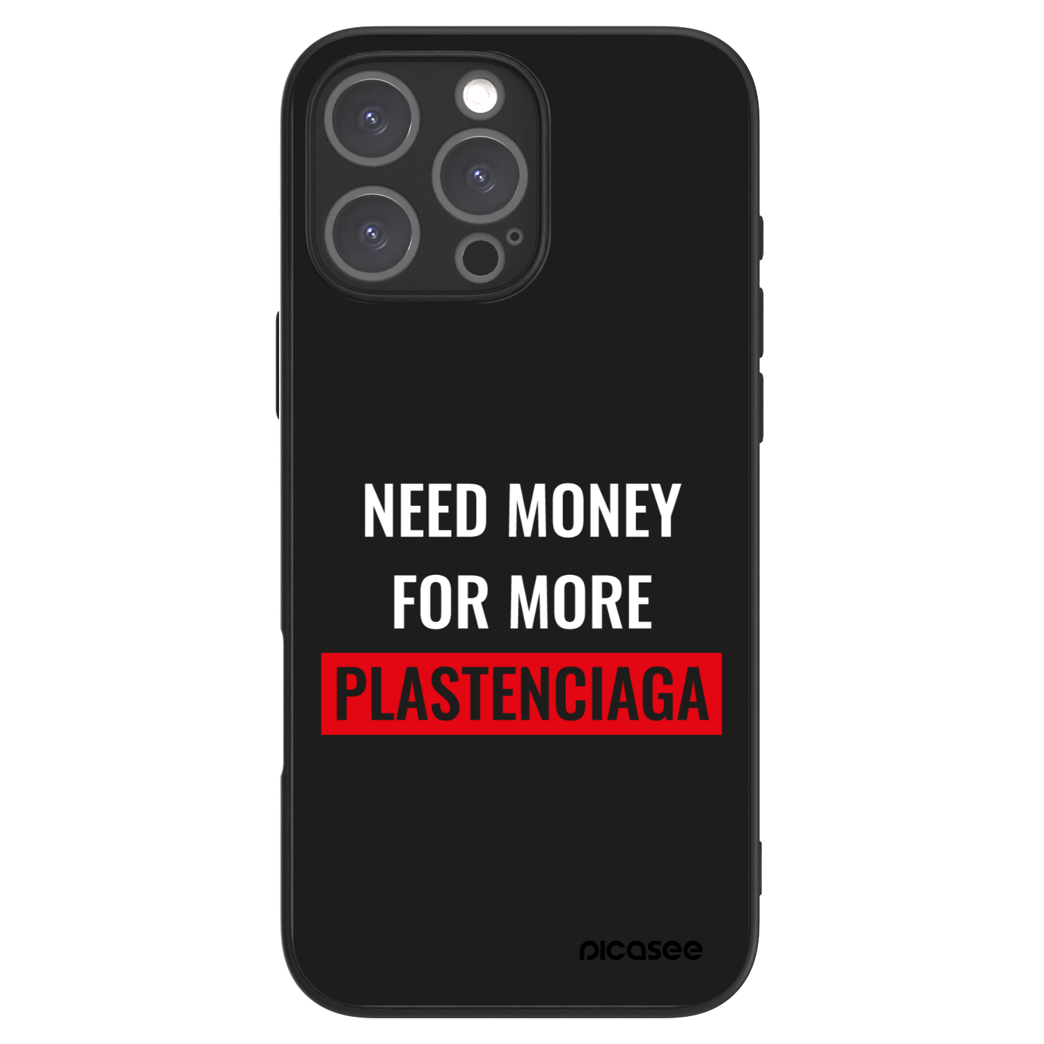 Picasee ULTIMATE CASE MagSafe pro Apple iPhone 16 Pro Max - More PLASTENCIAGA