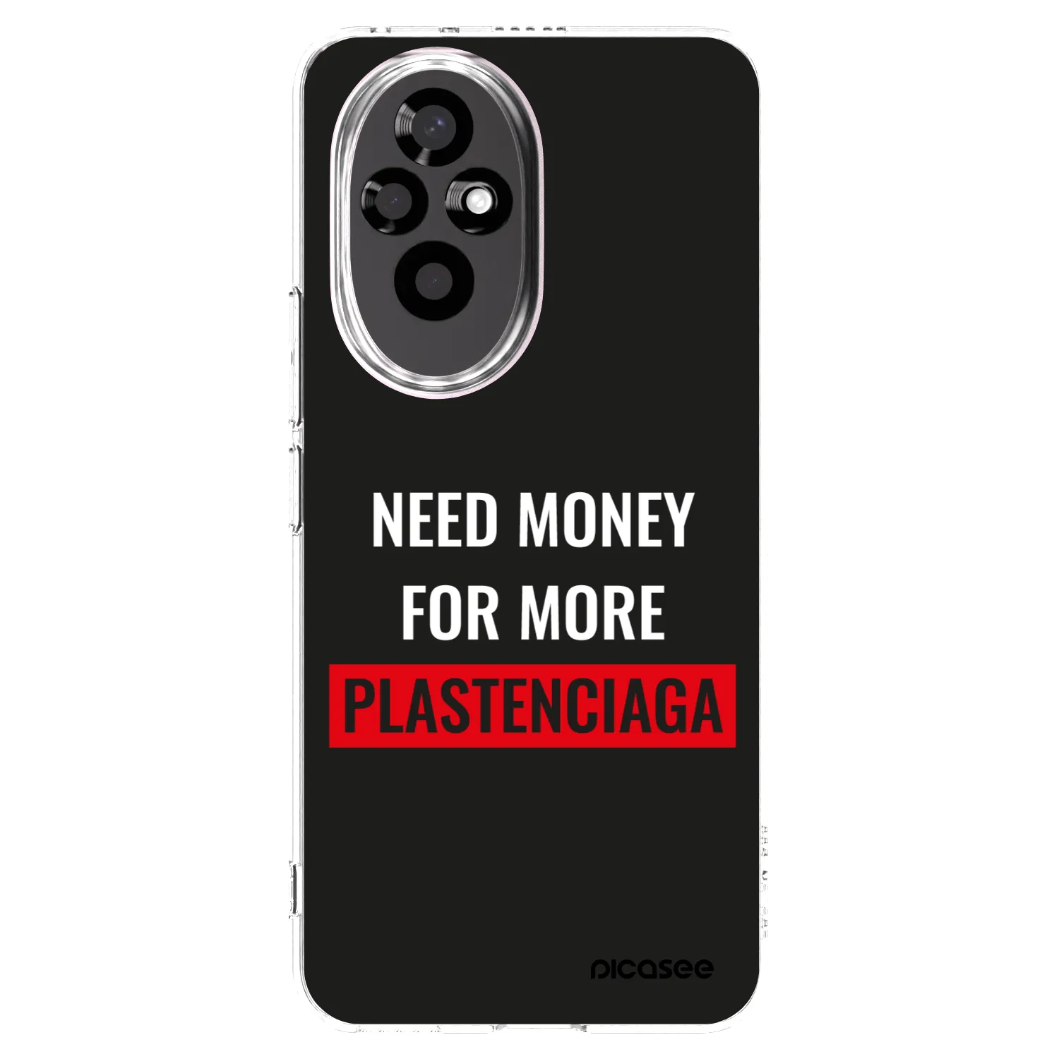 Picasee διαφανής θήκη σιλικόνης Honor 200 Pro 5G - More PLASTENCIAGA