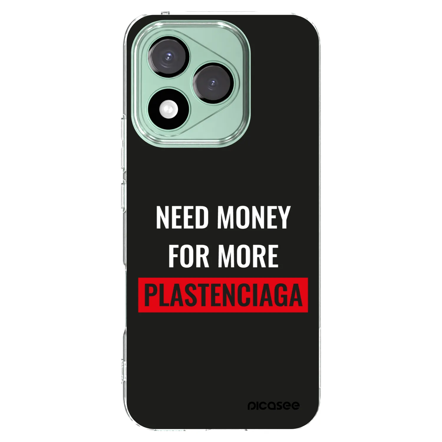 Picasee διαφανής θήκη σιλικόνης Honor 400 Lite 5G - More PLASTENCIAGA