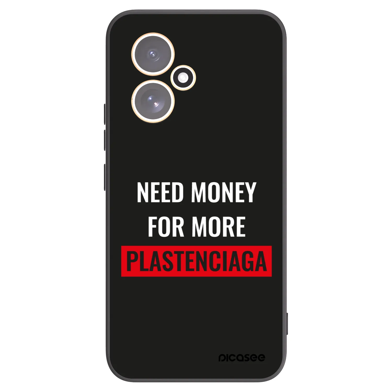Picasee Μαύρη θήκη σιλικόνης για Honor 400 5G - More PLASTENCIAGA