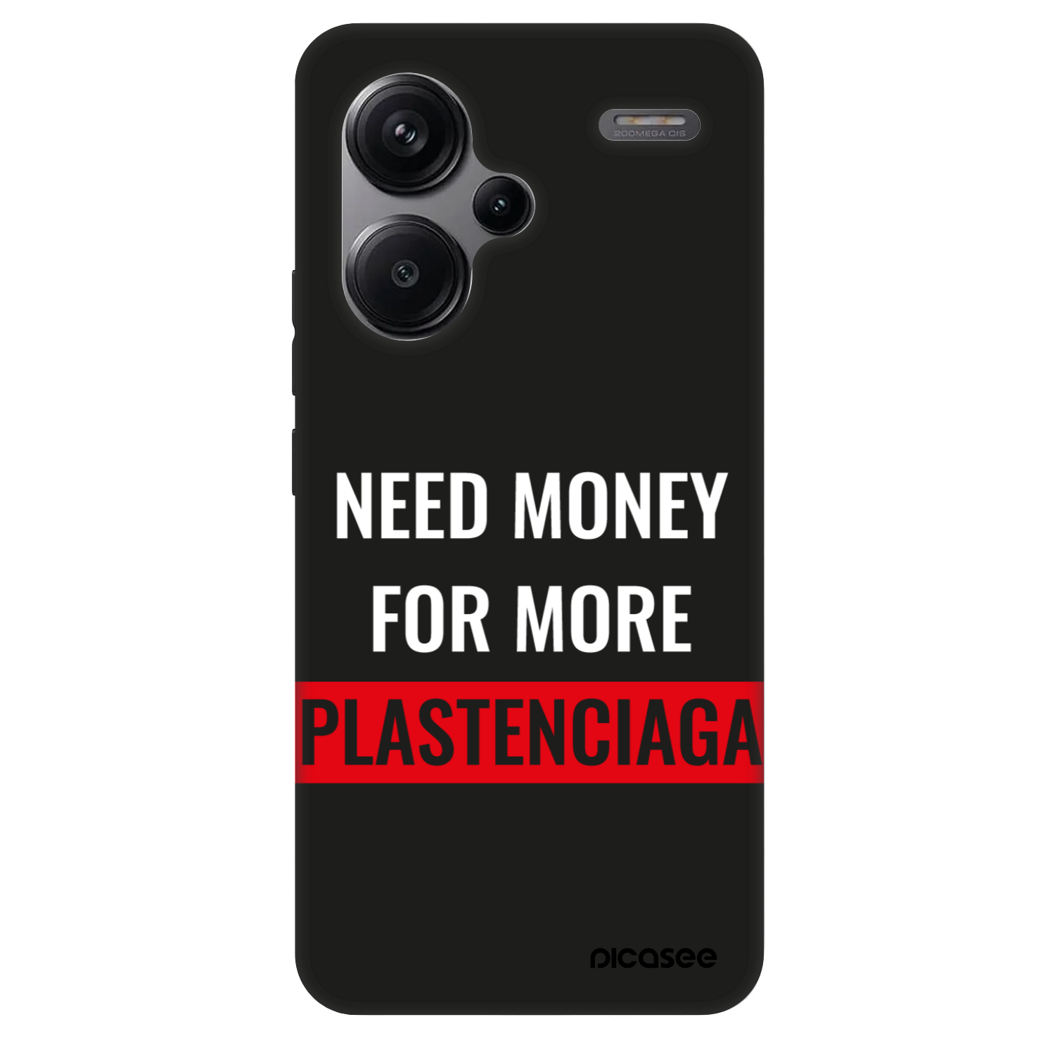 Picasee Fashion Case για Xiaomi Redmi Note 13 Pro+ 5G - More PLASTENCIAGA