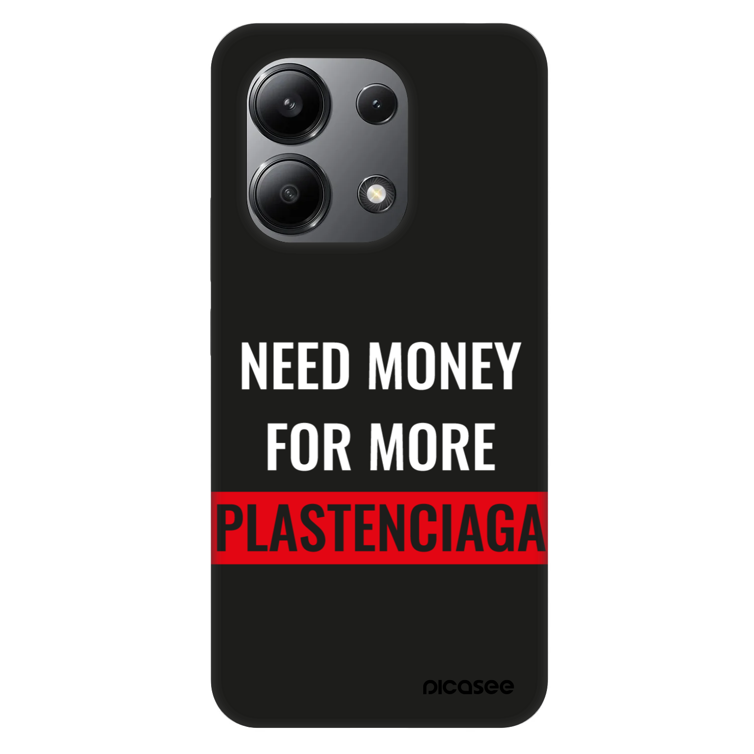 Picasee Fashion Case για Xiaomi Redmi Note 13 4G - More PLASTENCIAGA