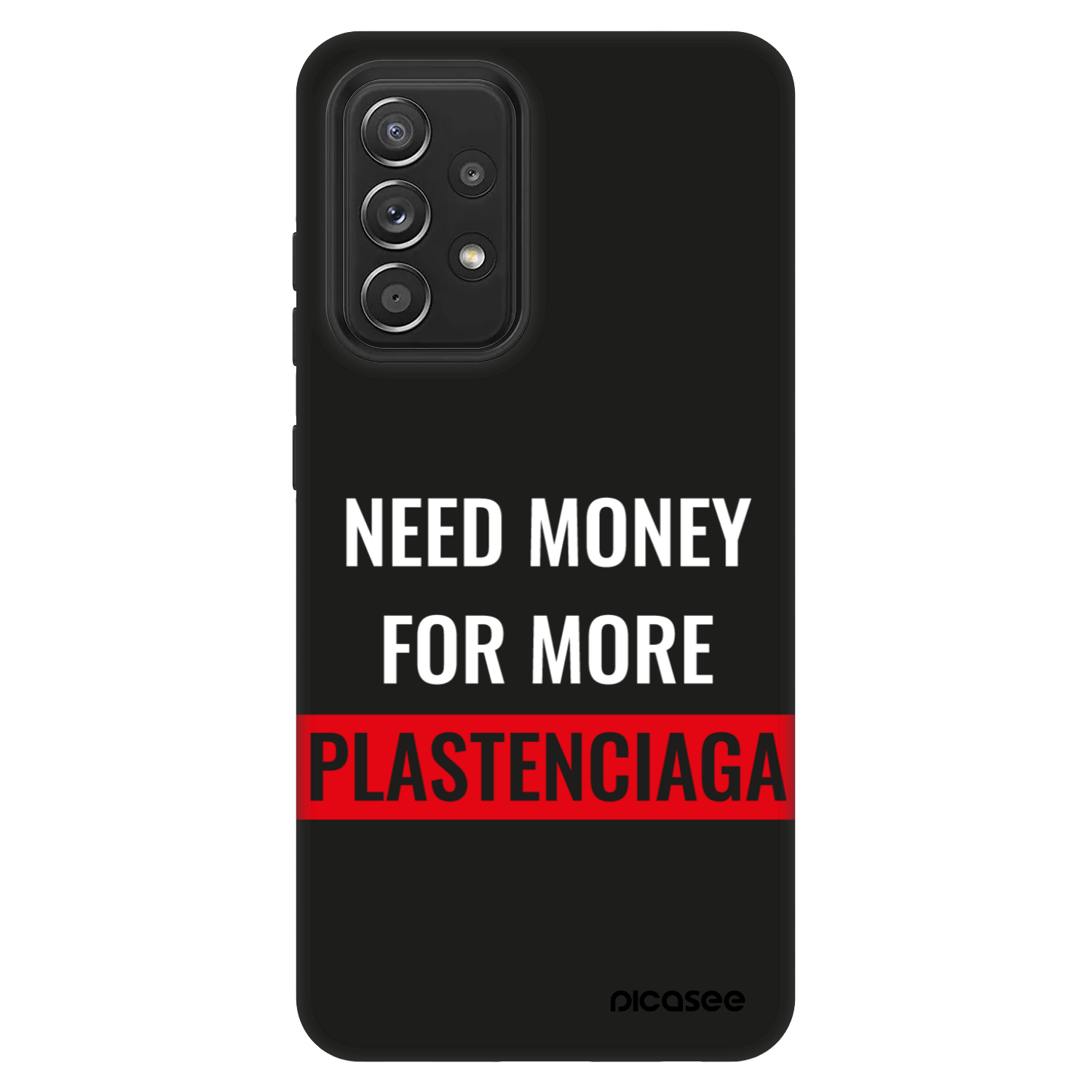 Picasee Fashion Case για Samsung Galaxy A52 5G A525F - More PLASTENCIAGA
