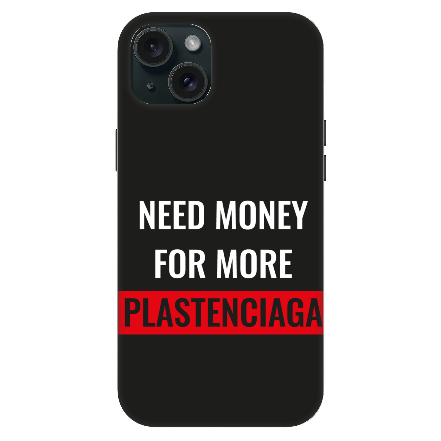 Picasee Fashion Case MagSafe για Apple iPhone 15 Plus - More PLASTENCIAGA