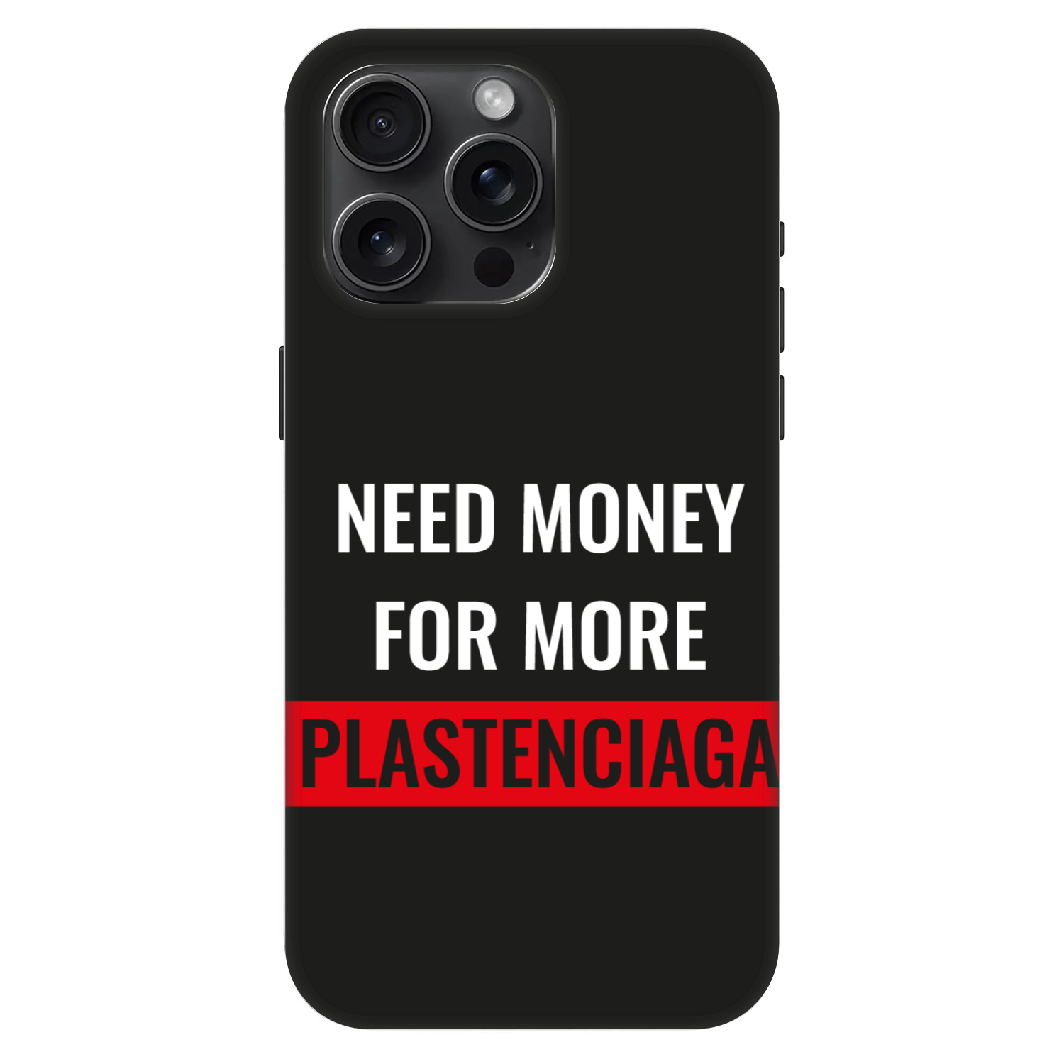 Picasee Fashion Case MagSafe για Apple iPhone 15 Pro Max - More PLASTENCIAGA