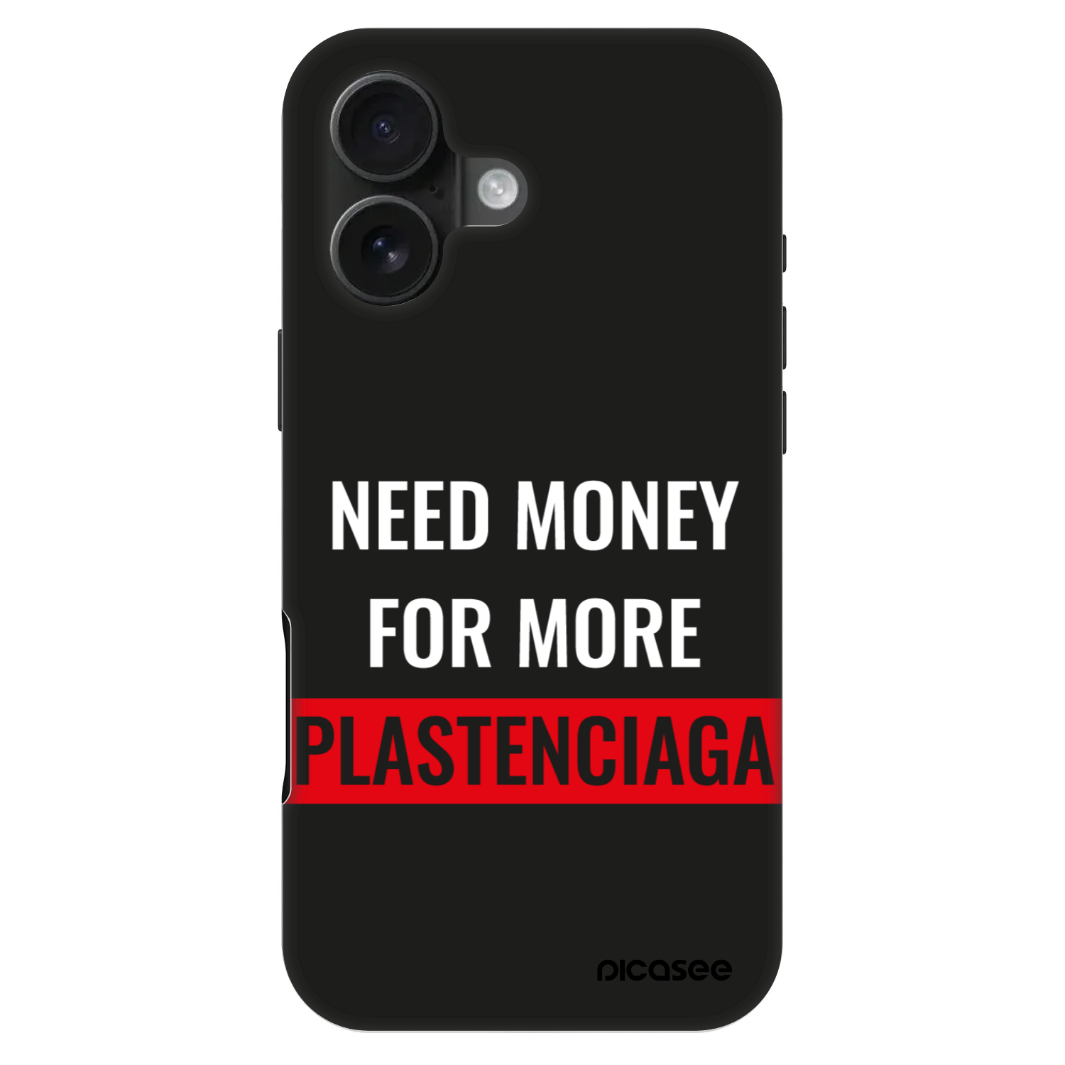 Picasee Fashion Case MagSafe για Apple iPhone 16 - More PLASTENCIAGA