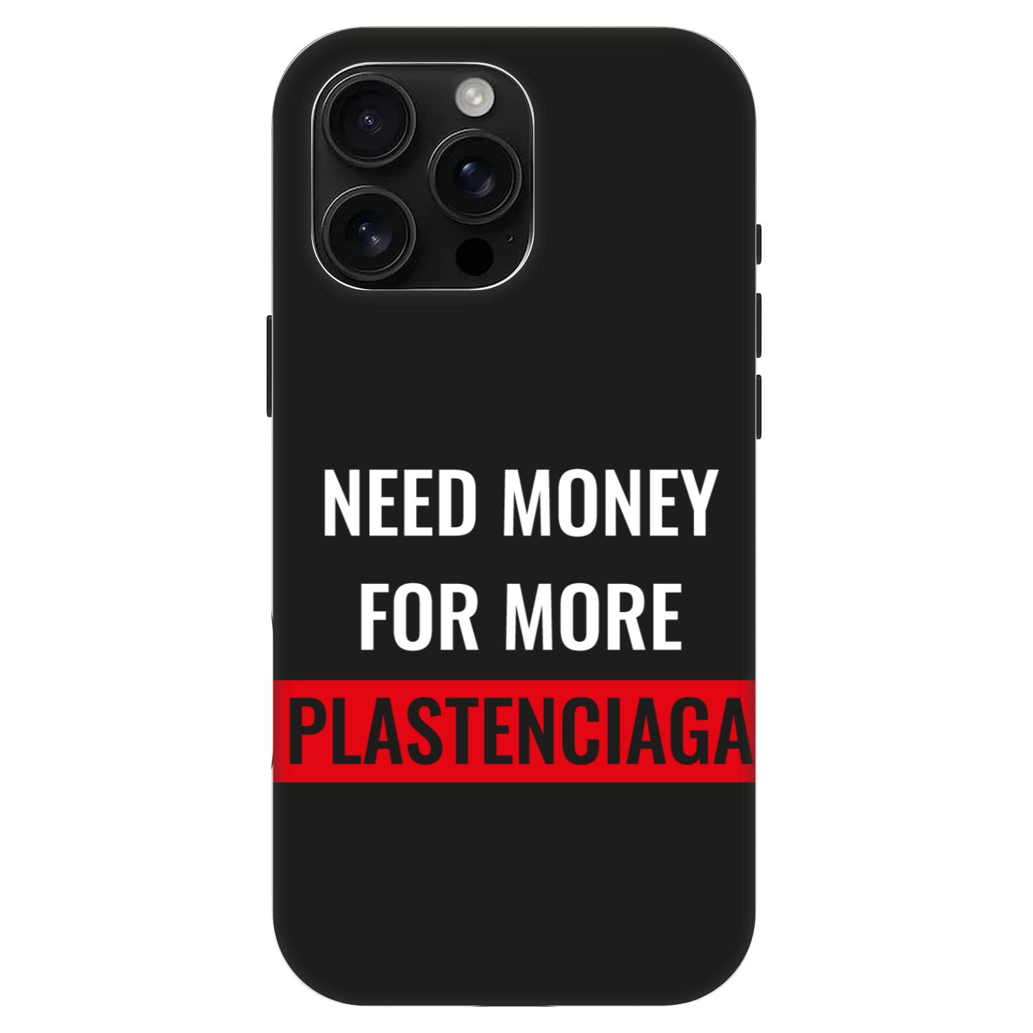 Picasee Fashion Case MagSafe για Apple iPhone 16 Pro Max - More PLASTENCIAGA
