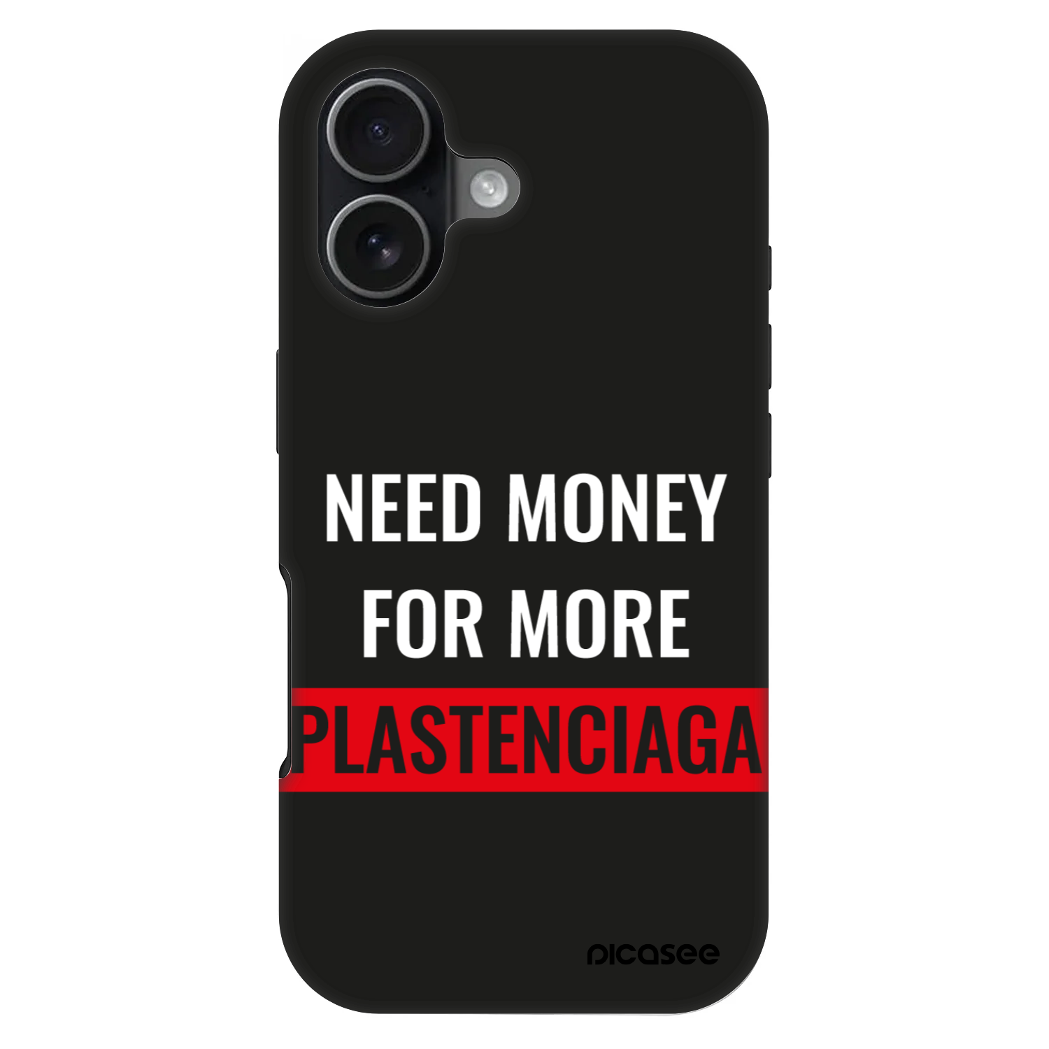 Picasee Fashion Case MagSafe για Apple iPhone 17 - More PLASTENCIAGA