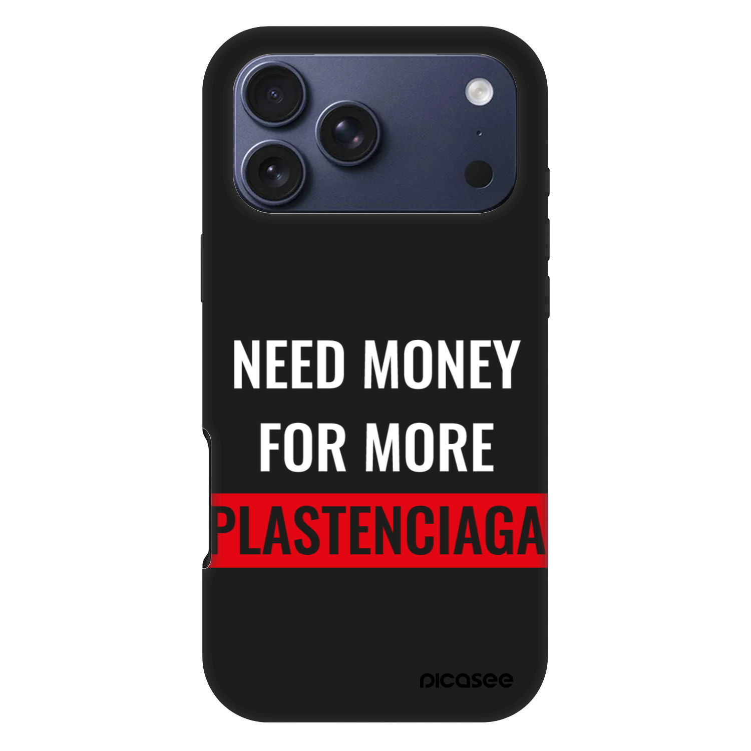 Picasee Fashion Case MagSafe για Apple iPhone 17 Pro Max - More PLASTENCIAGA