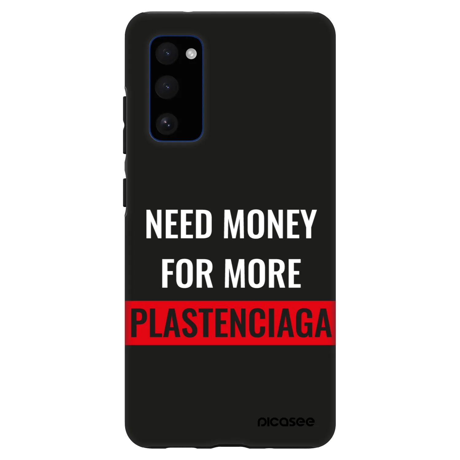 Picasee Fashion Case για Samsung Galaxy S20 FE - More PLASTENCIAGA