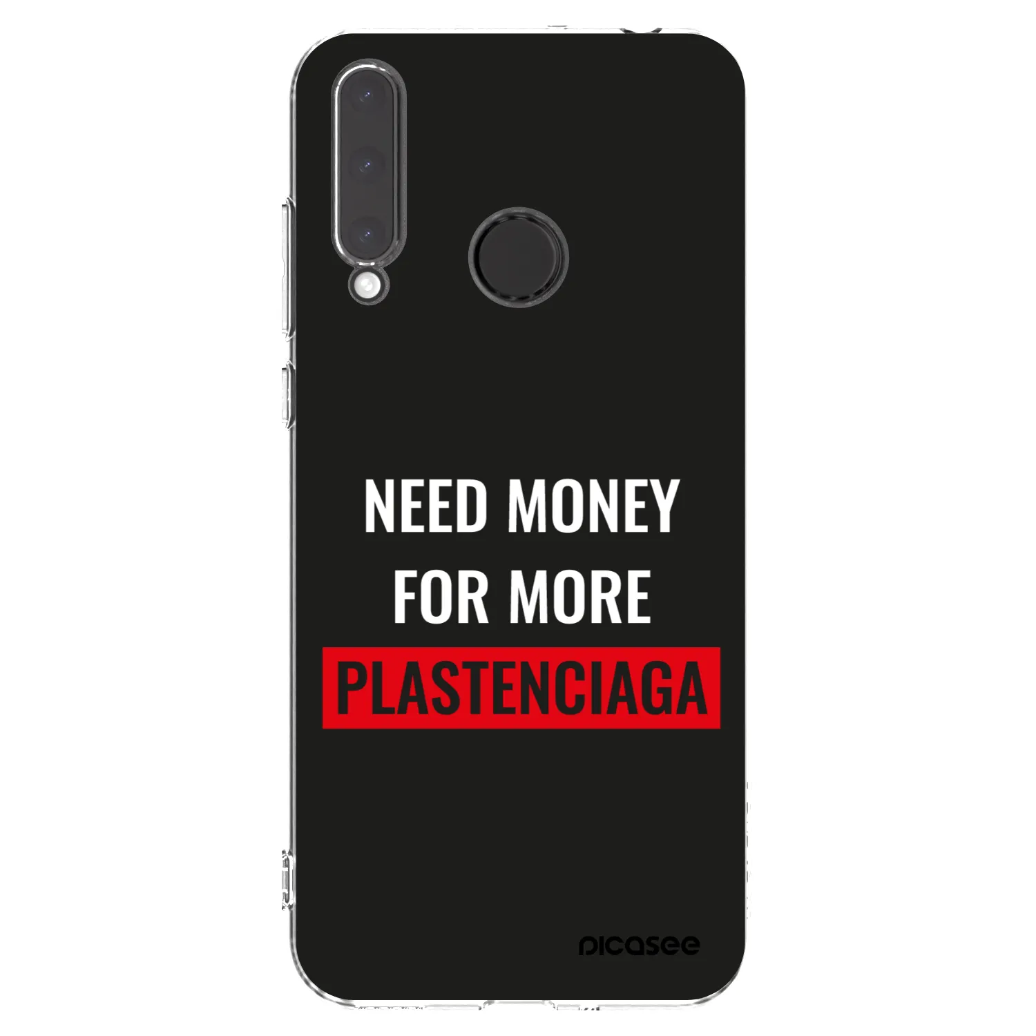 Picasee διαφανής θήκη σιλικόνης Honor 20 Lite - More PLASTENCIAGA