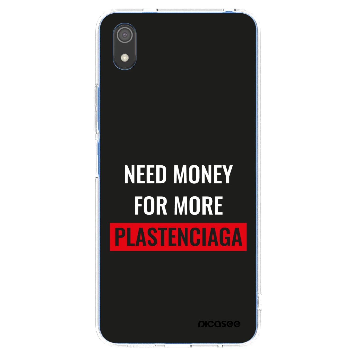 Picasee διαφανής θήκη σιλικόνης Xiaomi Redmi 7A - More PLASTENCIAGA