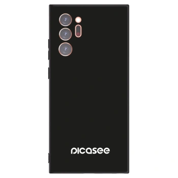 Picasee Μαύρη θήκη σιλικόνης για Samsung Galaxy Note 20 Ultra - Picasee