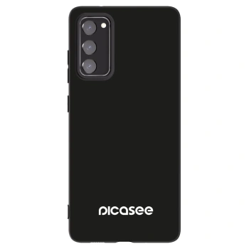 Picasee Μαύρη θήκη σιλικόνης για Samsung Galaxy S20 FE - Picasee
