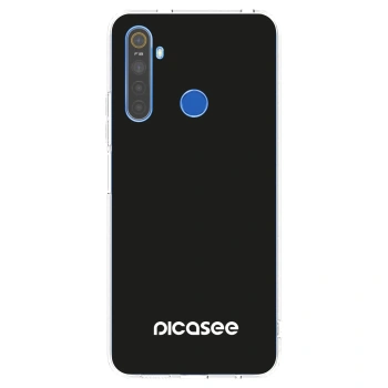 Picasee διαφανής θήκη σιλικόνης Realme 5 - Picasee