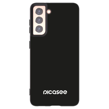 Picasee Μαύρη θήκη σιλικόνης για Samsung Galaxy S21 5G G991B - Picasee