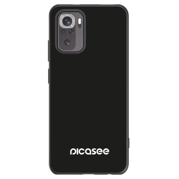 Picasee Μαύρη θήκη σιλικόνης για Xiaomi Redmi Note 10 - Picasee