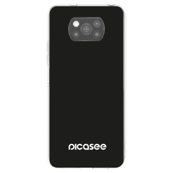 Picasee Μαύρη θήκη σιλικόνης για Xiaomi Poco X3 Pro - Picasee