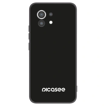Picasee Μαύρη θήκη σιλικόνης για Xiaomi Mi 11 - Picasee