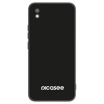 Picasee Μαύρη θήκη σιλικόνης για Xiaomi Redmi 9AT - Picasee