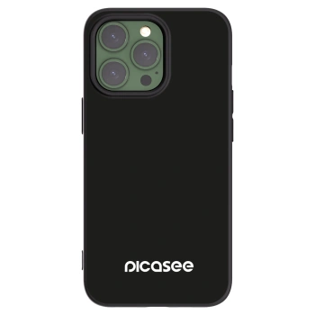 Picasee Μαύρη θήκη σιλικόνης για Apple iPhone 13 Pro - Picasee