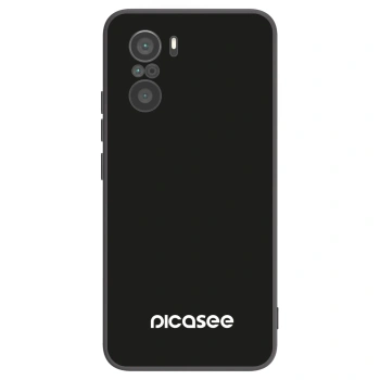 Picasee Μαύρη θήκη σιλικόνης για Xiaomi Poco F3 - Picasee