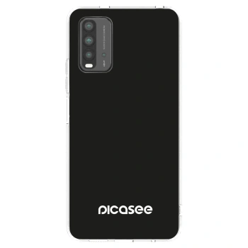 Picasee Μαύρη θήκη σιλικόνης για Xiaomi Redmi 9T - Picasee