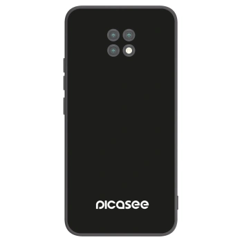 Picasee Μαύρη θήκη σιλικόνης για Xiaomi Redmi Note 9T - Picasee