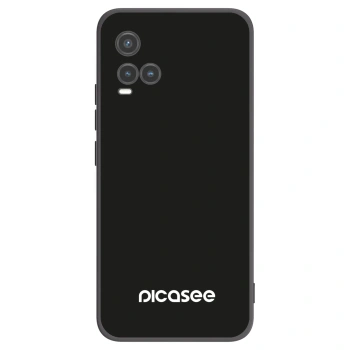 Picasee Μαύρη θήκη σιλικόνης για Vivo Y33s - Picasee