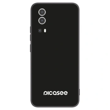 Picasee Μαύρη θήκη σιλικόνης για Vivo Y72 5G - Picasee
