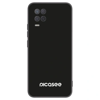 Picasee Μαύρη θήκη σιλικόνης για Realme 8 5G - Picasee