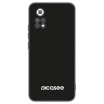 Picasee Μαύρη θήκη σιλικόνης για Xiaomi Poco X4 Pro 5G - Picasee