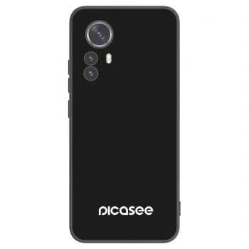 Picasee Μαύρη θήκη σιλικόνης για Xiaomi 12 Pro - Picasee