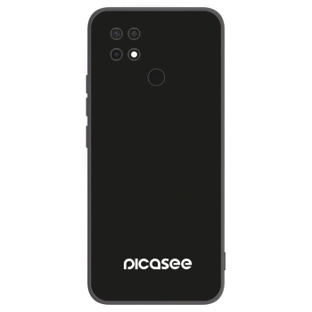 Picasee Μαύρη θήκη σιλικόνης για Xiaomi Redmi 10C - Picasee