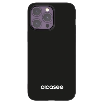 Picasee Μαύρη θήκη σιλικόνης για Apple iPhone 14 Pro Max - Picasee