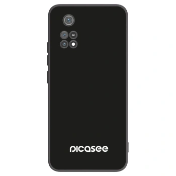 Picasee Μαύρη θήκη σιλικόνης για Xiaomi Poco M4 Pro - Picasee