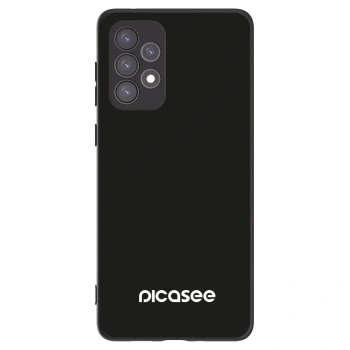 Picasee Μαύρη θήκη σιλικόνης για Samsung Galaxy A73 5G - Picasee
