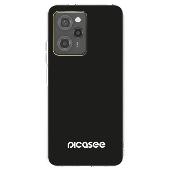 Picasee Μαύρη θήκη σιλικόνης για Xiaomi Poco X5 Pro - Picasee
