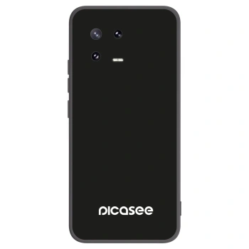 Picasee Μαύρη θήκη σιλικόνης για Xiaomi 13 Pro - Picasee