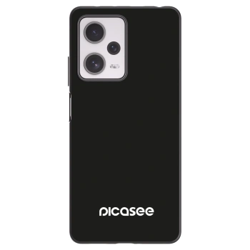 Picasee Μαύρη θήκη σιλικόνης για Xiaomi Redmi Note 12 Pro+ 5G - Picasee