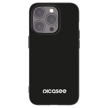 Picasee Μαύρη θήκη σιλικόνης για Apple iPhone 15 Pro - Picasee
