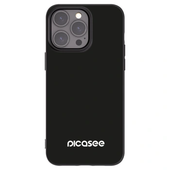 Picasee Μαύρη θήκη σιλικόνης για Apple iPhone 15 Pro Max - Picasee