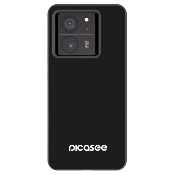 Picasee Μαύρη θήκη σιλικόνης για Xiaomi 13T - Picasee
