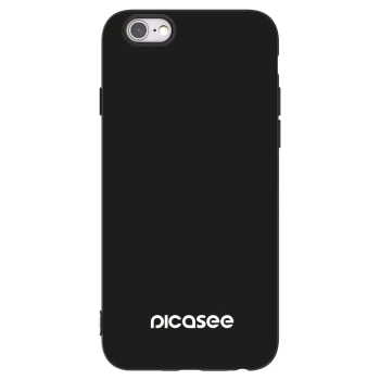 Picasee Μαύρη θήκη σιλικόνης για Apple iPhone 6/6S - Picasee