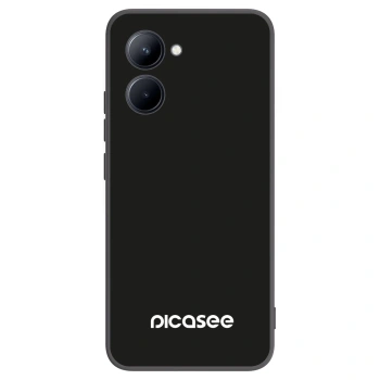 Picasee Μαύρη θήκη σιλικόνης για Realme C33 (2023) - Picasee